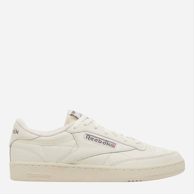 Sneakersy męskie skórzane Reebok Club C 85 Vintage 100007795 45.5 Beżowe (4065418226158) - obraz 1