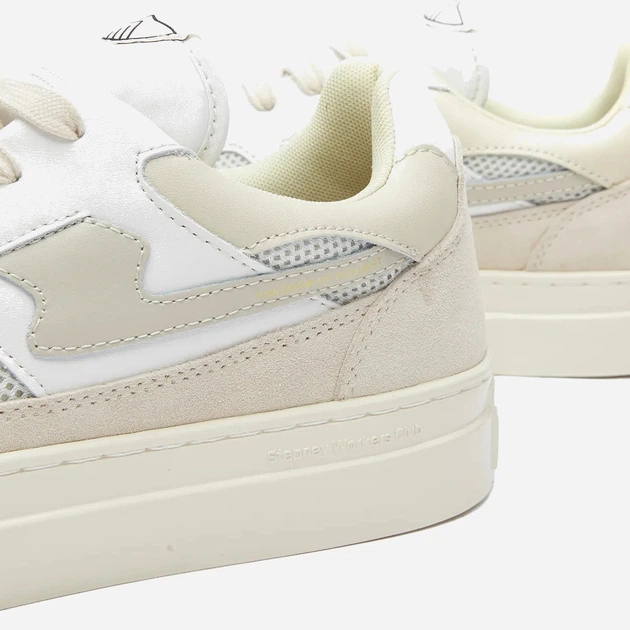 Sneakersy męskie do kostki S.W.C Pearl S-Strike Suede Mix YA09136 44 Nude (5056454545685) - obraz 5