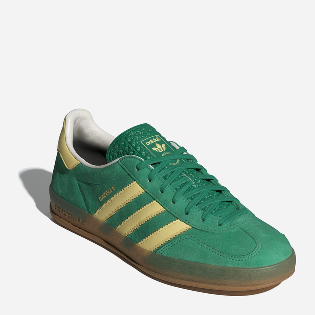 Чоловічі кеди низькі adidas Gazelle Indoor IH7500 42.5 Зелені (4067888377170) - зображення 2