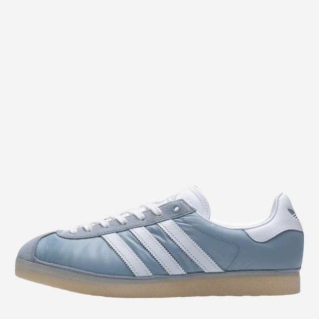 Чоловічі кеди низькі adidas x Footpatrol Gazelle 85 IG4524 43.5 Сірі (4066758689948) - зображення 3
