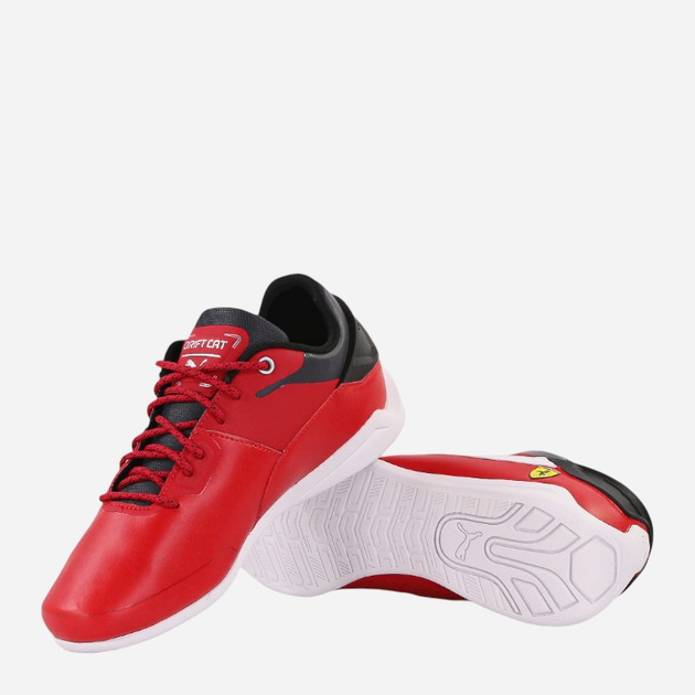 Buty sportowe męskie Puma Ferrari Drift Cat Delta 306864-05 42.5 Czerwony/Biały/Czarny (4064536227894) - obraz 3