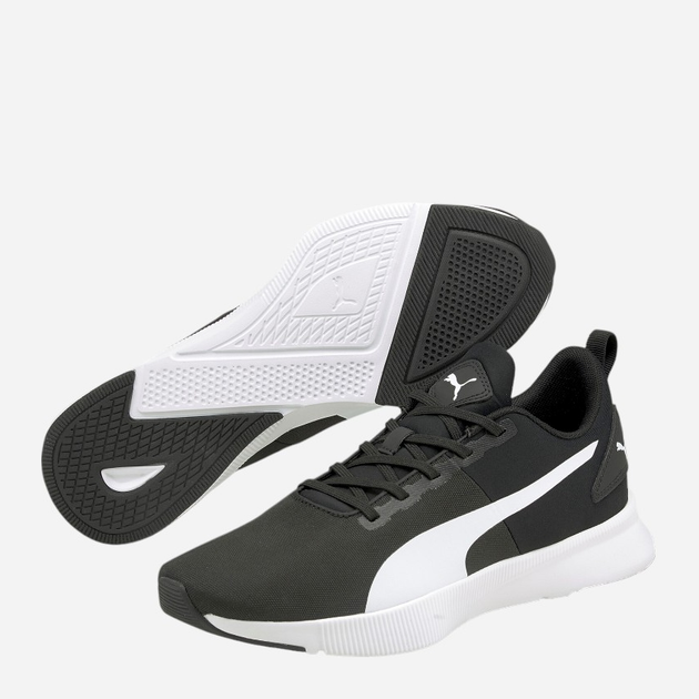 Buty do biegania męskie Puma Flyer Runner Mesh 195343-01 42.5 Czarny/Biały (4063699695519) - obraz 4