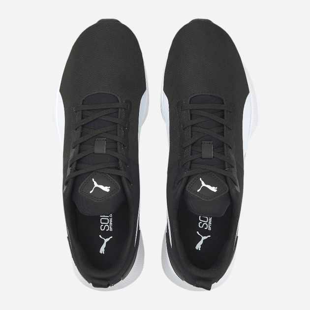 Чоловічі кросівки для бігу Puma Flyer Runner Mesh 195343-01 40.5 Чорний/Білий (4063699695489) - зображення 6