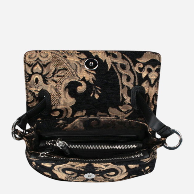 Сумка крос-боді через плече жіноча маленька Rebelle Opulence 1WR248TX0164-A399 Золотиста (800070310531) - зображення 4