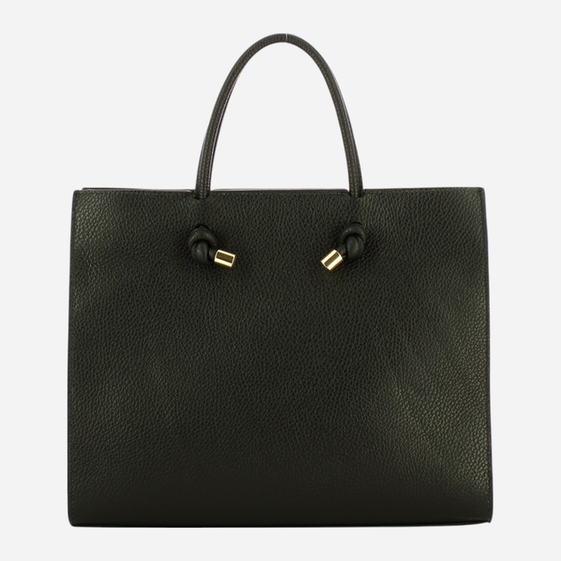 Torba shopper damska skórzana IUNTOO 168107-014 Czarna (800070329028) - obraz 2