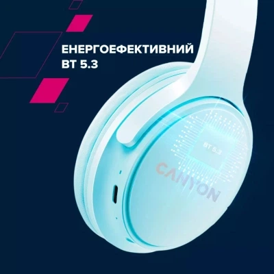 Навушники Canyon OnRiff 4 Bluetooth Pink (CNS-CBTHS4P) - зображення 6