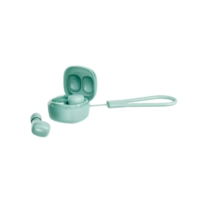 Наушники Canyon OnGo 4 Mini TWS Green (CNS-TWS4GR) - Фото 1 Наушники Canyon OnGo 4 Mini TWS Green (CNS-TWS4GR) - изображение 1