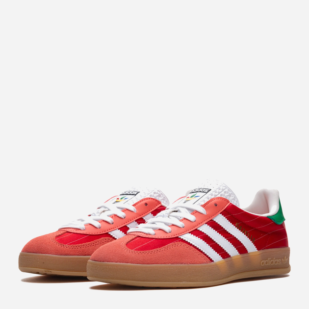 Чоловічі кеди низькі adidas Gazelle Indoor IF9641 46 (11UK) 29.5 см Червоні (4067888524765) - зображення 4