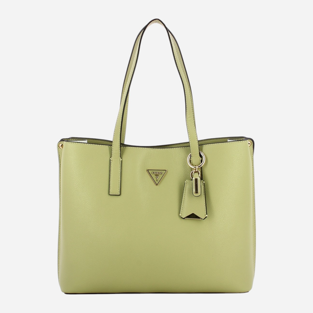 Torba shopper damska duża Guess Meridian HWBG8778230-SAG Zielona (800070334863) - obraz 1