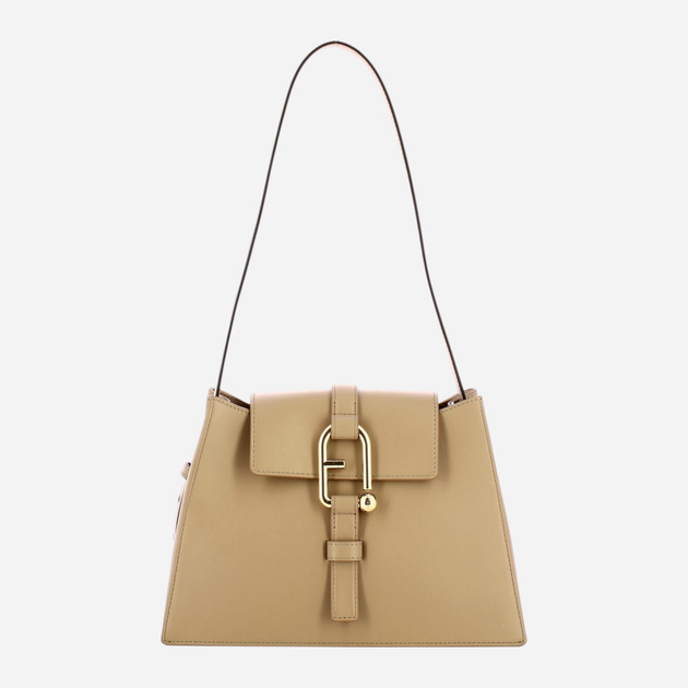 Torba damska skórzana Furla Nuvola S WB01274BX20451257S1007 Beżowa (800070319127) - obraz 1