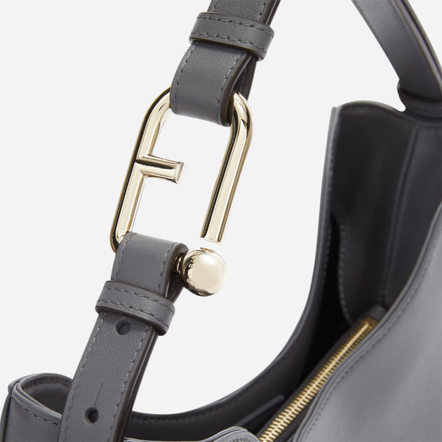 Сумка шопер жіноча з натуральної шкіри Furla Nuvola L WB01246BX20452269S1007 Сіра (800070331324) - зображення 6