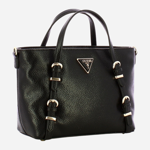 Torebka crossbody damska Guess Levia HWBS8501760-BLA Czarna (800070326034) - obraz 3