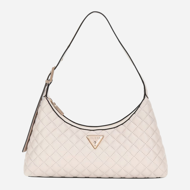 Torba damska Guess Eco Rianee HWEQG954117-STO Mleczna (800070334875) - obraz 1