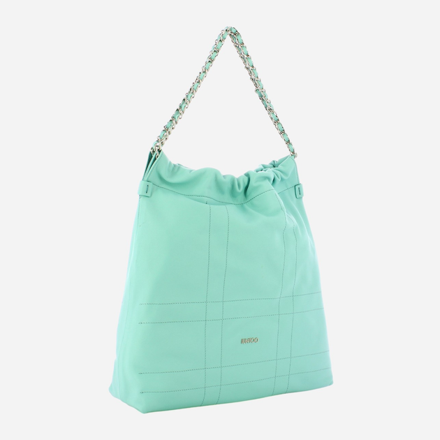 Torebka hobo damska skórzana IUNTOO 104001-ACQUA-CHIARA Ciemnogranatowa (800070318287) - obraz 3