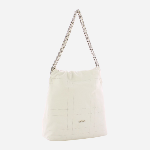 Torebka hobo damska skórzana IUNTOO 104003-BIANCO Biała (800070318286) - obraz 3