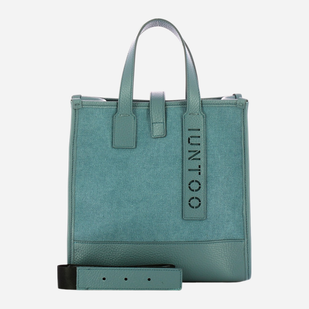 Torba shopper damska IUNTOO 125003-CARTAZ.-JEANS Ciemnogranatowa (800070303340) - obraz 4