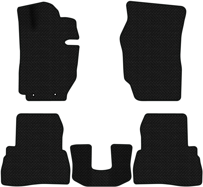 Акція на EVA килимки EVAtech в салон авто для Jimny (JB74) (without rest pedal) Suzuki 2018 4 покоління SUV EU Чорний від Rozetka
