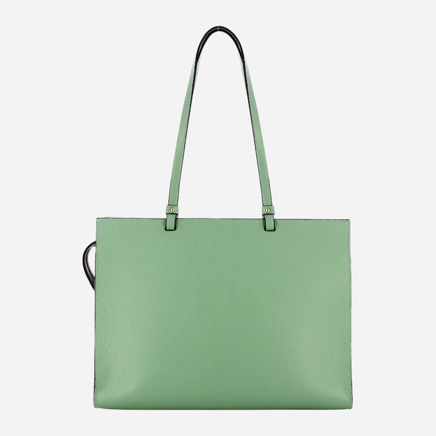 Torba shopper damska skórzana IUNTOO 168093-4723 Zielona (800070318229) - obraz 2