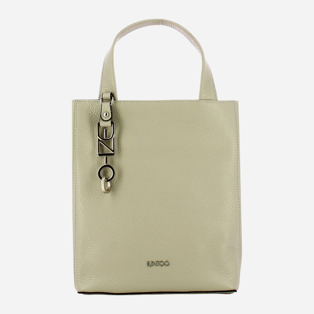 Torba shopper damska skórzana IUNTOO 168095-4721 Szara (800070318239) - obraz 1
