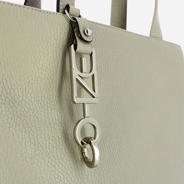 Torba shopper damska skórzana IUNTOO 168095-4721 Szara (800070318239) - obraz 6