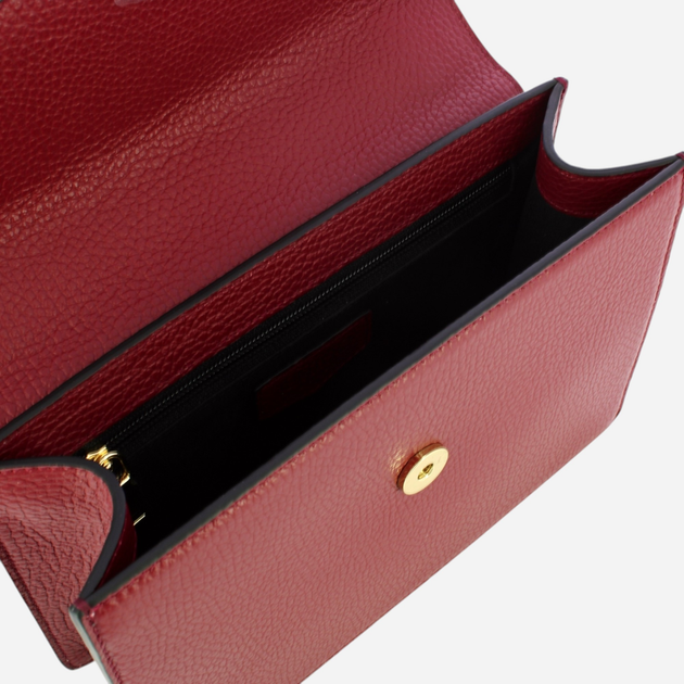 Torebka crossbody damska skórzana IUNTOO 168111-005 Czerwona (800070328992) - obraz 4