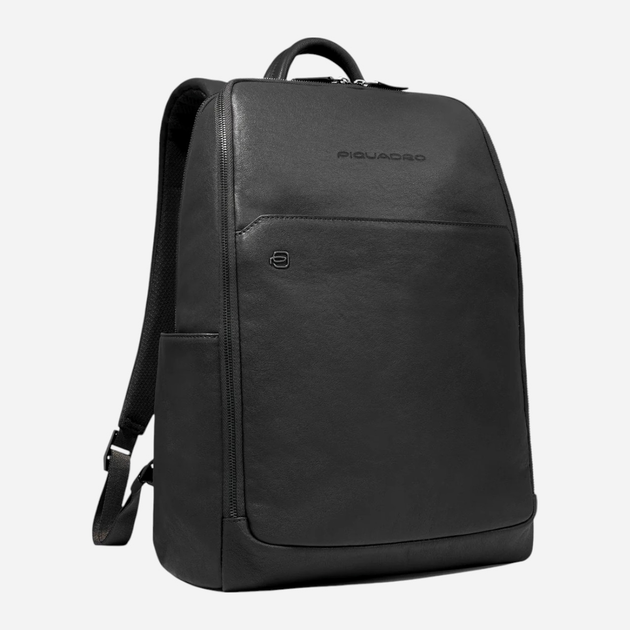 Plecak męski skórzany 15L Piquadro CA6501B3/N Czarny (800070326378) - obraz 3