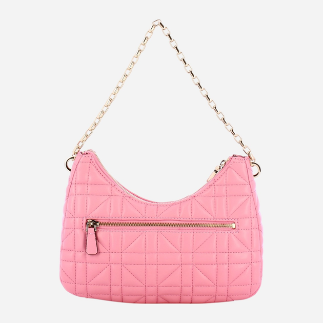 Сумка хобо жіноча середня Guess Assia HWQG8499180-PIN Рожева (800070326046) - зображення 2