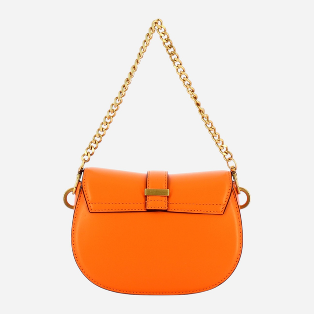 Сумка багет жіноча маленька Guess Kuba HWVA9329780-TNG Помаранчева (800070326074) - зображення 2