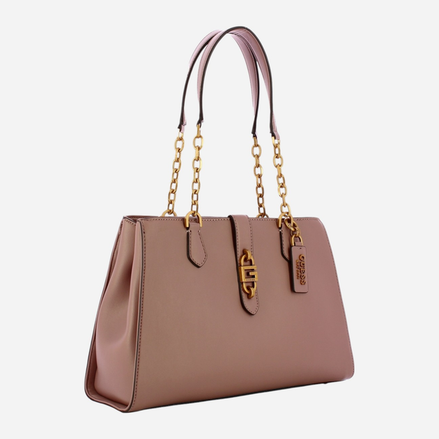 Сумка шопер жіноча Guess Square HWVE8667230-RWO Рожева (800070318770) - зображення 3
