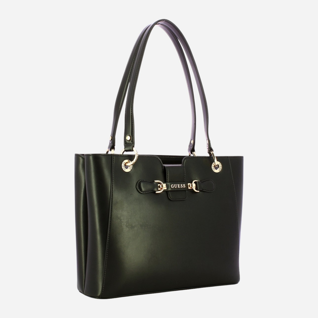 Сумка шопер жіноча Guess Nolana HWVG9500250-BLA Чорна (800070326168) - зображення 3