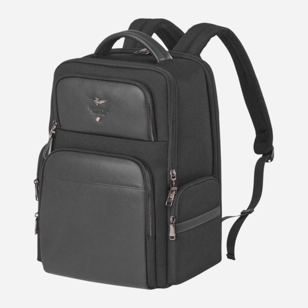 Plecak miejski 31.5L Aeronautica Militare Task AM534-NE Ciemnoszary (800070334192) - obraz 1