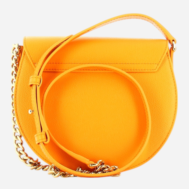 Сумка крос-боді через плече жіноча з натуральної шкіри маленька Furla Metropolis Mini BATJEP0ARE0001555S1007 Жовта (800070306843) - зображення 2