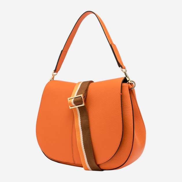 Torba damska skórzana Gianni Chiarini Helena BS-6037/COMM-GRN-NA-13309 Pomarańczowa (800070331812) - obraz 4
