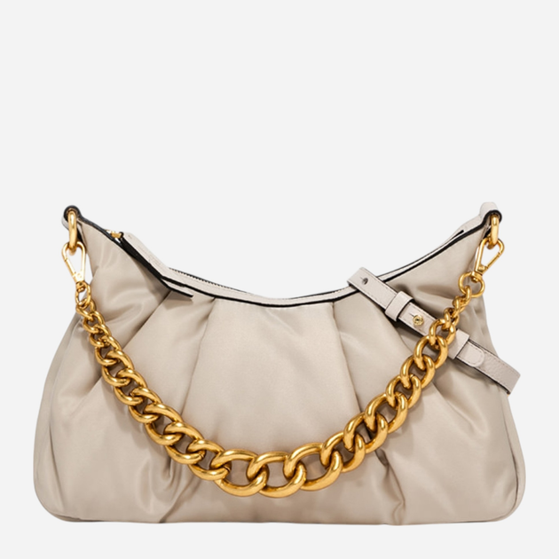 Torebka hobo damska Gianni Chiarini BS-8551/22AI-NYL-GRN Beżowa (800070303011) - obraz 1