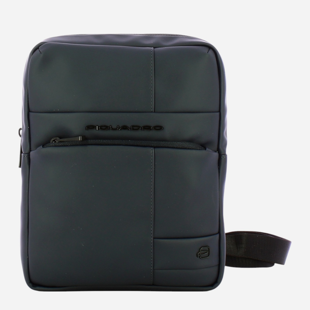 Сумка планшет чоловіча середня Piquadro CA1816W129W/BLU Темно-синя (800070332024) - зображення 1