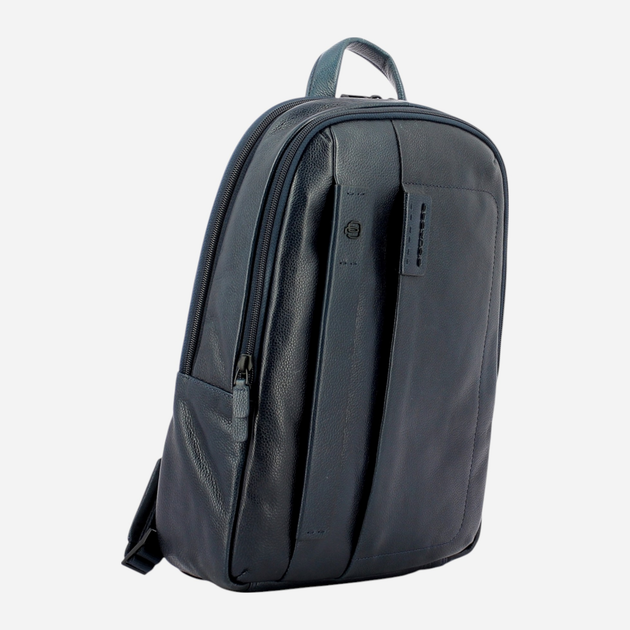 Plecak męski skórzany 13.6L Piquadro CA3869P15S/BLU2 Granatowy (800070043440) - obraz 3