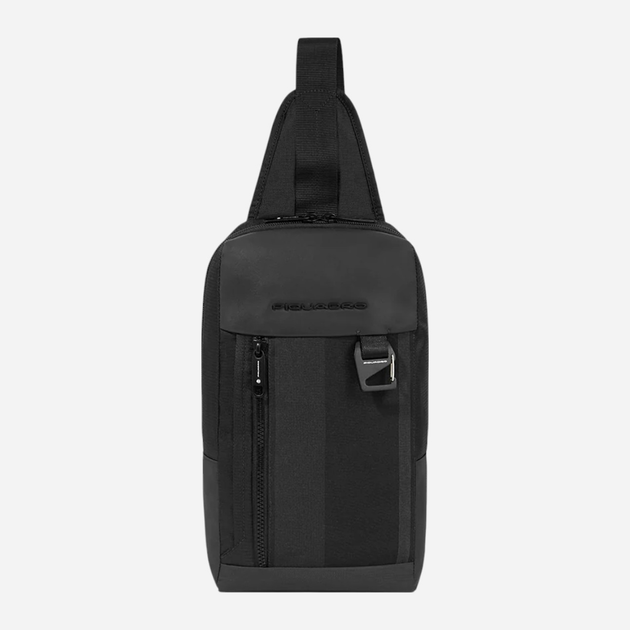 Сумка слінг чоловіча Piquadro CA6003S131/N Чорна (800070320758) - зображення 1