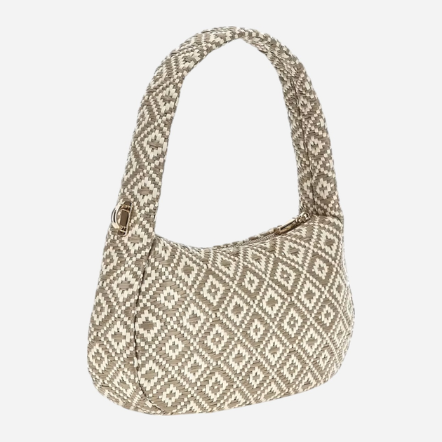 Сумка жіноча середня Guess Rianee HWWR9228020-TAU Бежева (800070316766) - зображення 2