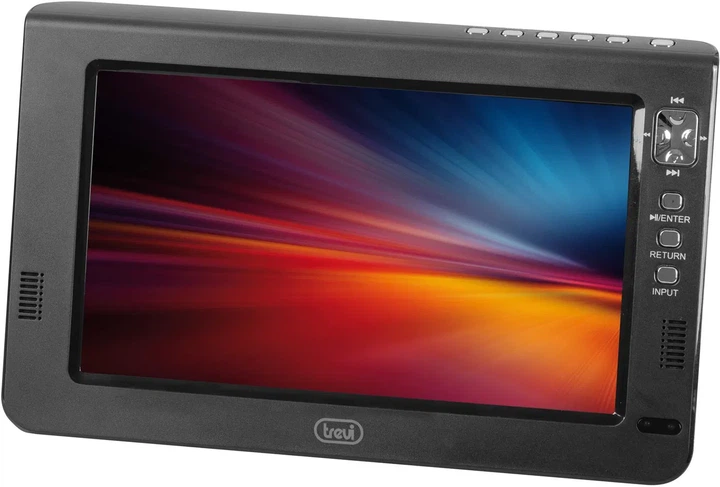 Телевізор 10.1" Trevi LTV 2010 S2 / HD / 60 Гц / LCD / Portable TV / T2 / Black Б/В - зображення 3