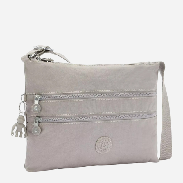 Torebka crossbody damska Kipling Alvar KPK1333589L1001 Szara (800070256711) - obraz 4