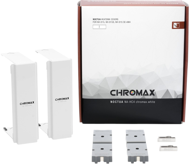 Кришка радіатора Noctua для NH-D15 (NA-HC4 chromax.white) - зображення 3