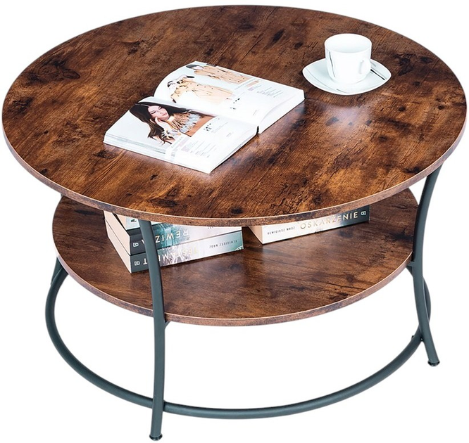 Журнальний столик ModernHome by Multistore круглий (PJJST0302) - зображення 5