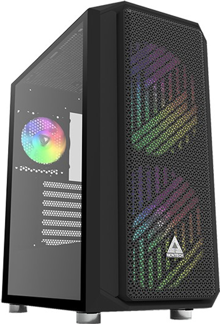 Корпус Full-Tower без БЖ Montech Air X Black - зображення 1