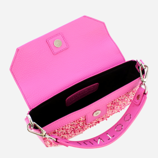 Torebka crossbody damska mała IUNTOO 106003-ROSA Różowa (800070318304) - obraz 5