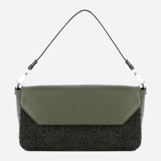 Torba damska IUNTOO 116001-GRIGIO+TEDDY-GRIGIO Szara (800070310044) - obraz 1