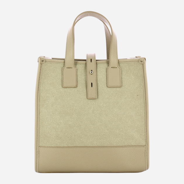 Torba shopper damska IUNTOO 125003-BEIGE-BEIGE Beżowa (800070303339) - obraz 2