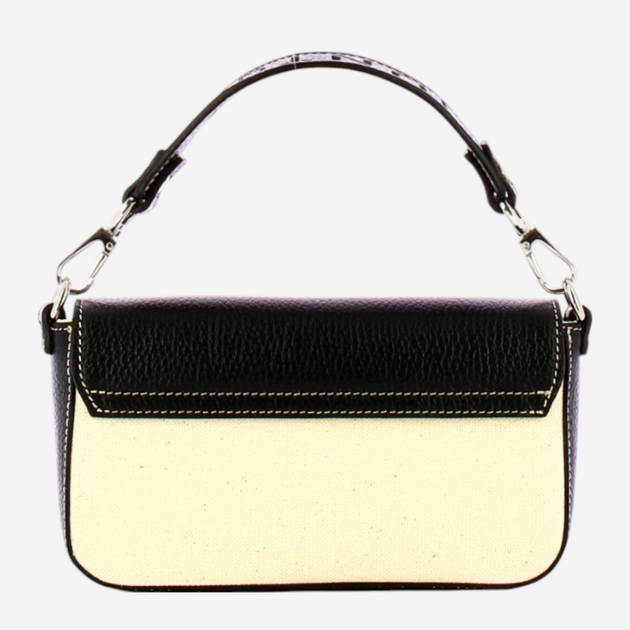 Torebka crossbody damska mała IUNTOO 126003-NERO-NATURALE Czarna (800070303348) - obraz 2