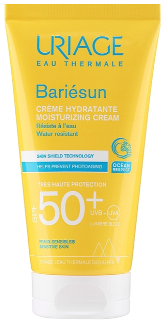 Krem przeciwsłoneczny Uriage Bariésun High Protection Moisturizing Cream SPF 50 50 ml (3661434009822) - obraz 1