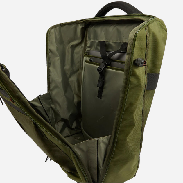 Plecak męski 30L Piquadro BV5993S125/VE Oliwkowy (800070320608) - obraz 5