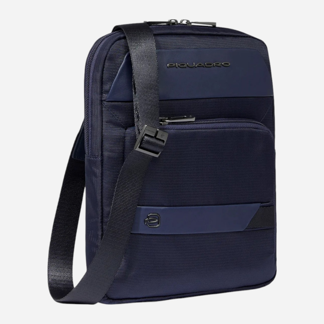 Сумка планшет чоловіча середня Piquadro CA1816W132/BLU Темно-синя (800070326261) - зображення 4